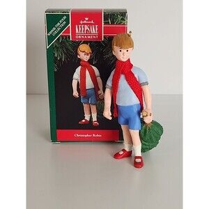 Christopher Robin Hallmark Keepsake Ornament Winnie -The-Pooh Collection w/ Box